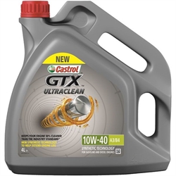 Castrol GTX 10w/40 A3/B4, 4 ltr